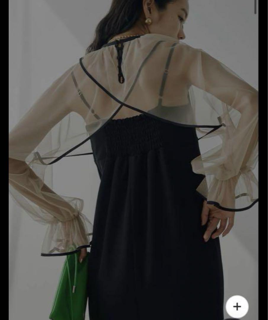 ワンピース Ameri VINTAGE MANY WAY AIRY VEIL DRESS