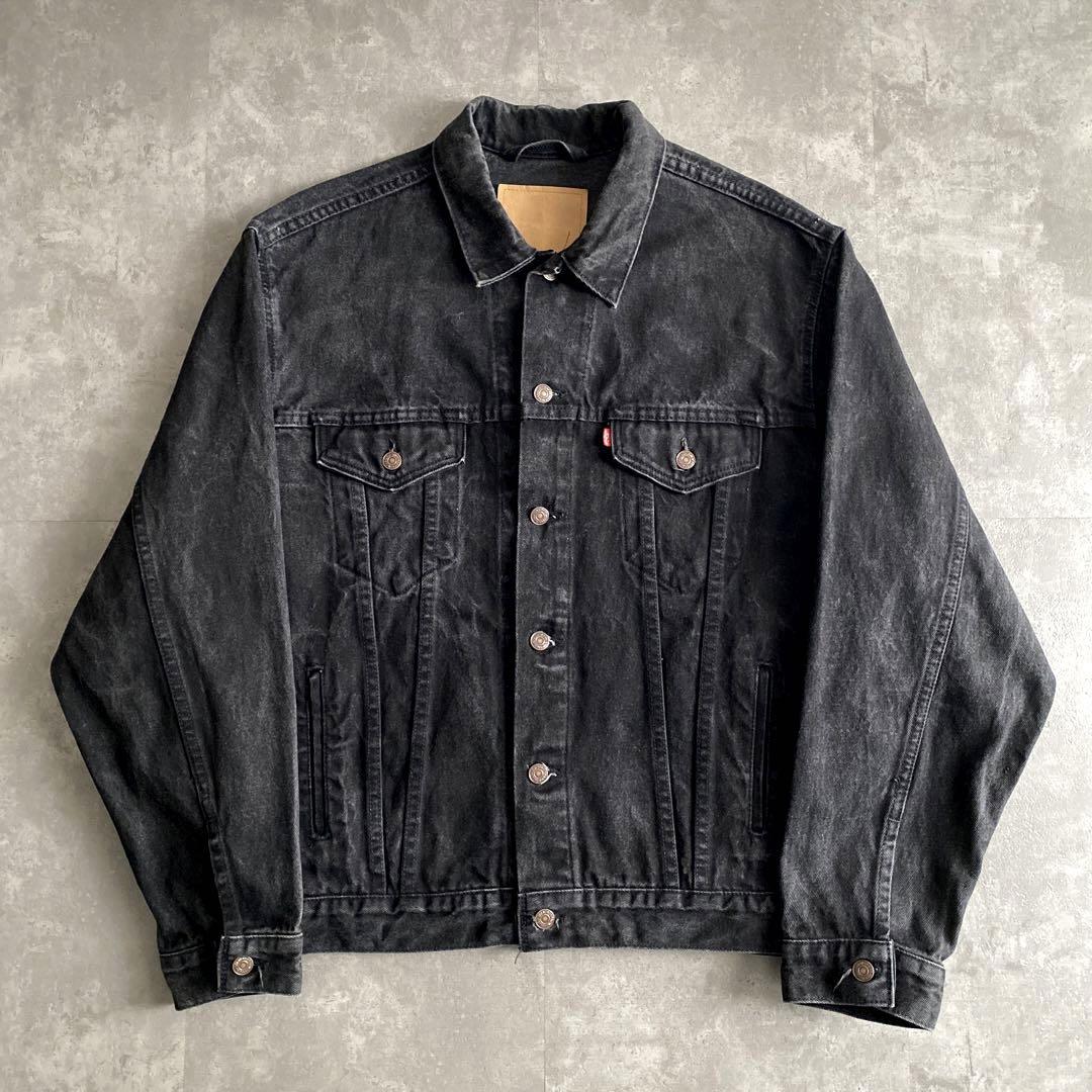 神サイズ 90s Levis 70507 ブラック USA製 L