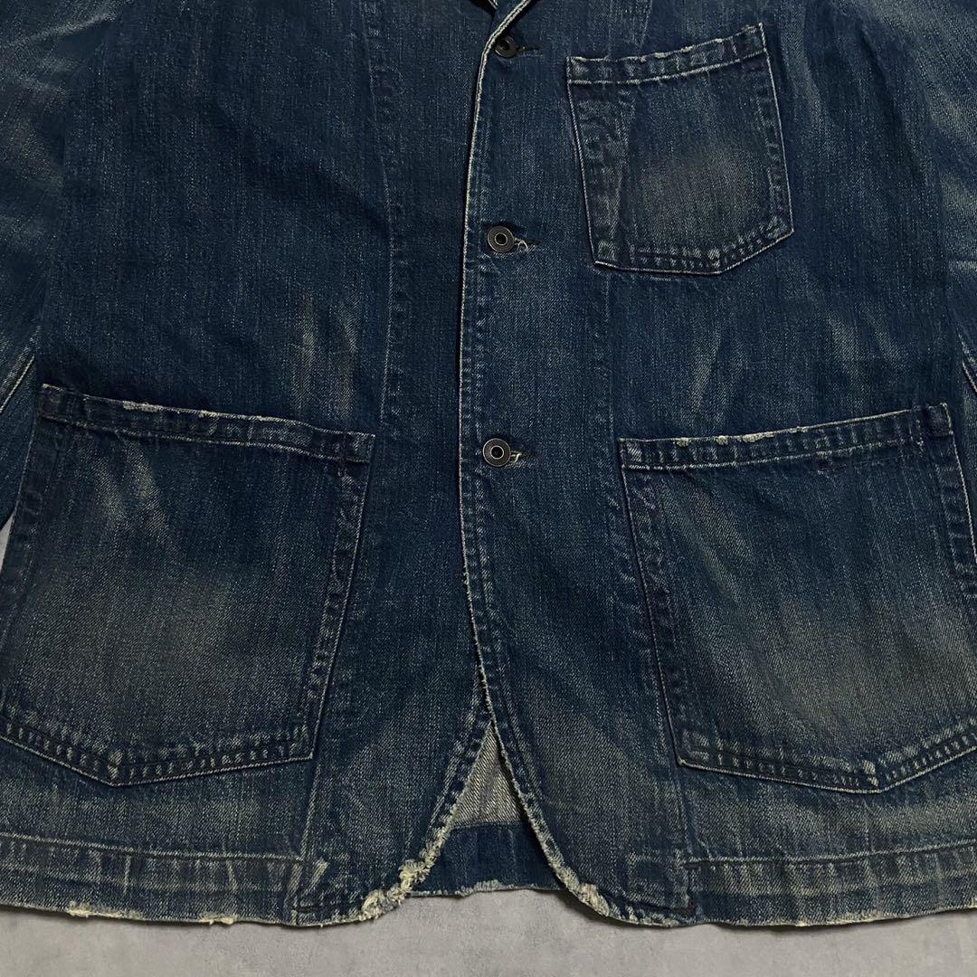 RRL ダブルアールエル デニムジャケット 開襟 vintage Y293