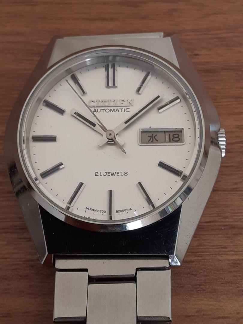 シチズン 自動巻 AUTOMATIC 21JEWELS 4-820029 Y