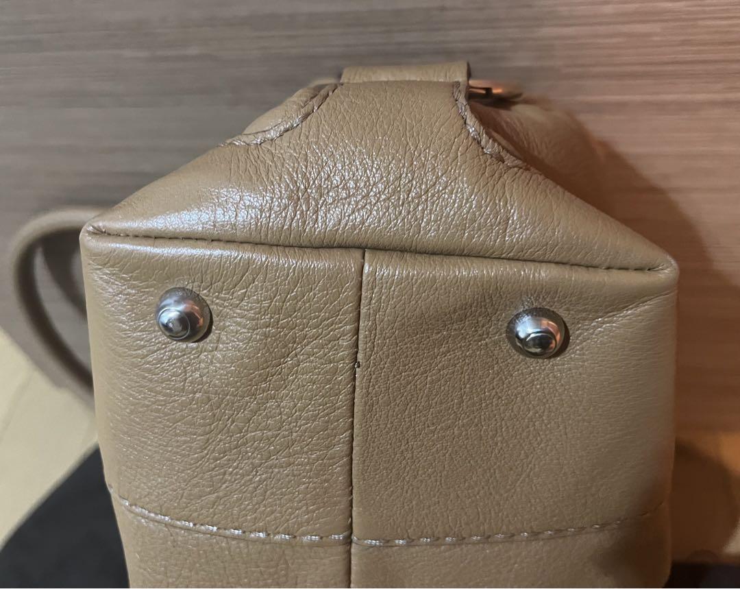 TOD'S トッズ☆レザーショルダーバッグ ミニボストンバッグ