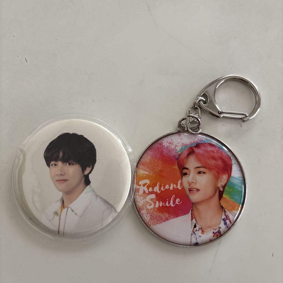 K-POP キーホルダー BTS LYSのライブグッズの缶バッジ - メルカリ