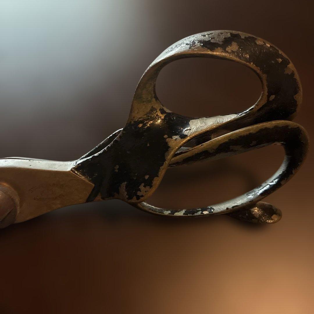 ヴィンテージ　裁ちばさみ　仕立てはさみ　裁断ばさみ