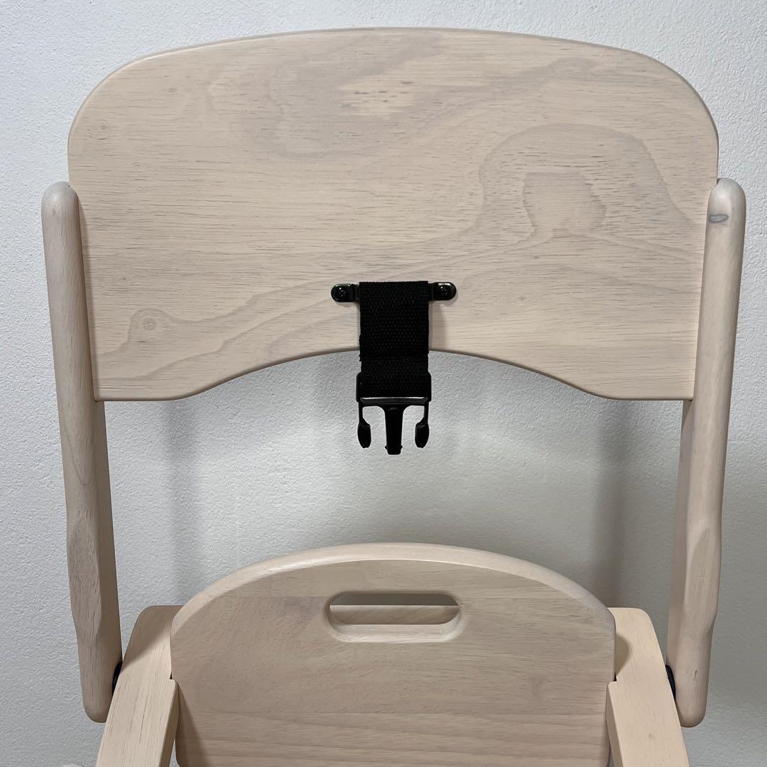 【美品】大和屋 アーチ ローチェアⅢ ホワイトウォッシュ ①