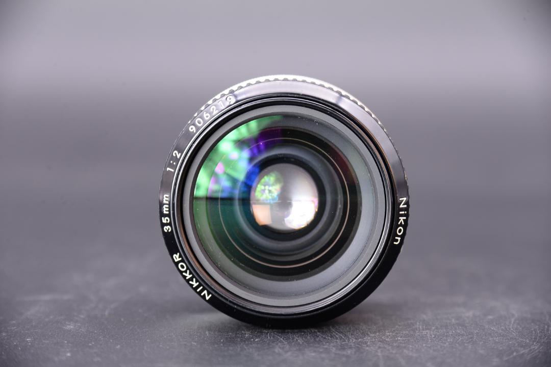 Nikon ニコン New Nikkor 35mm f2 非Ai 試写さんぽ】ジャンクで買った NEW NIKKOR 35mm F2 & Ai AF
