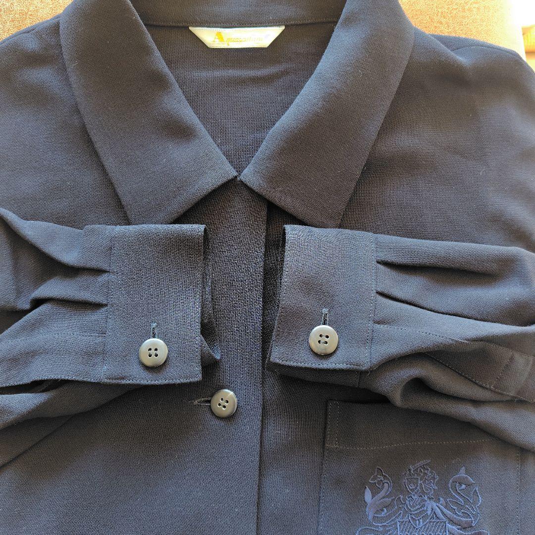 Aquascutum アクアスキュータム　ウールシャツ