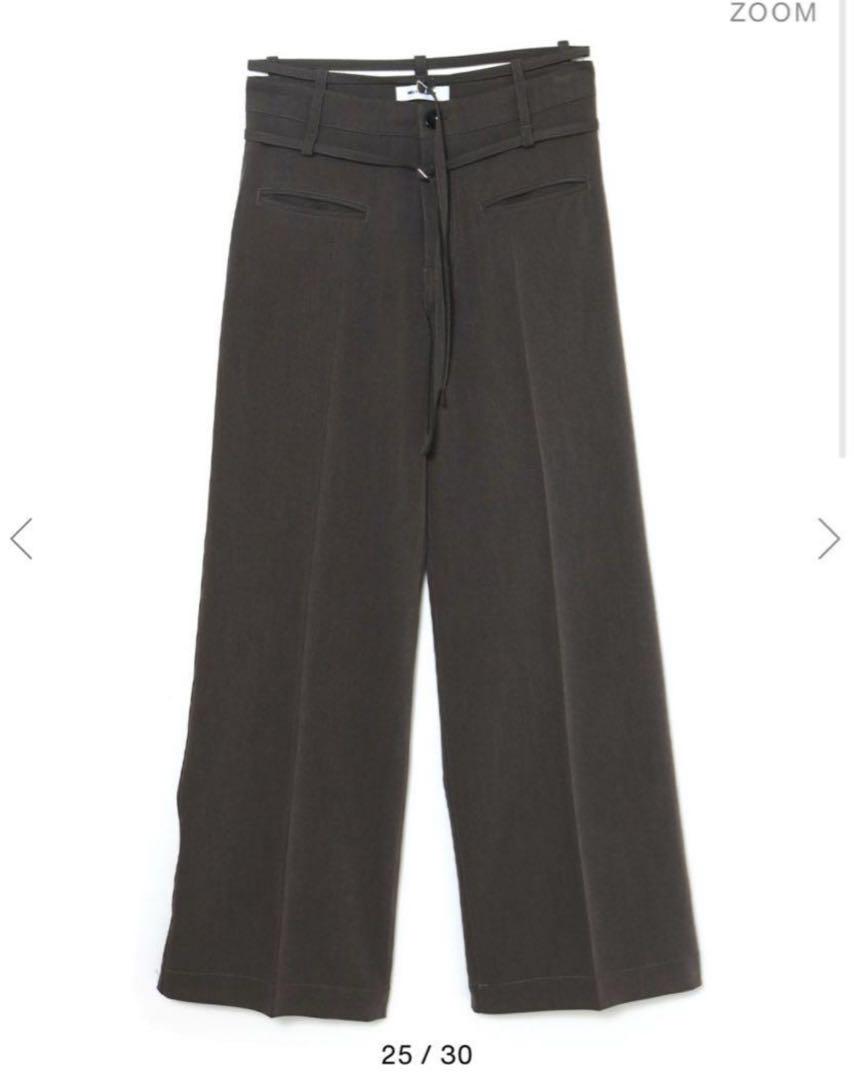 MELT THE LADY denim ”5” slacks pants