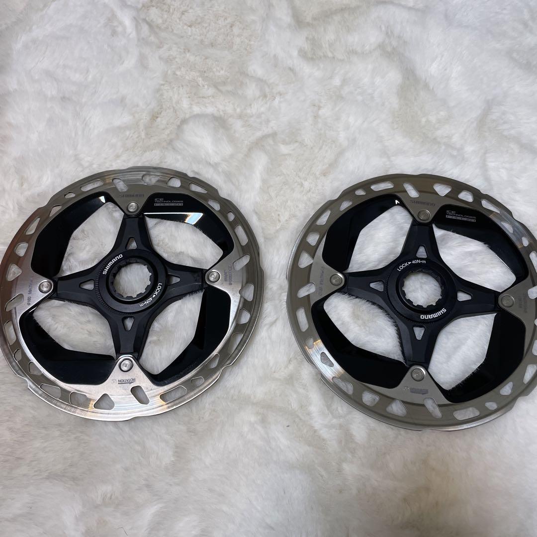 SHIMANO RT-MT900 160mm 2枚セット シマノ 完成車外し-