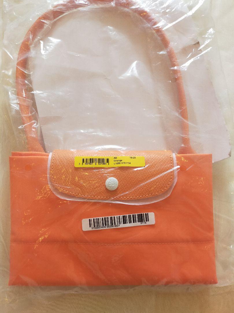 Longchamp L 新品 オレンジ 公式