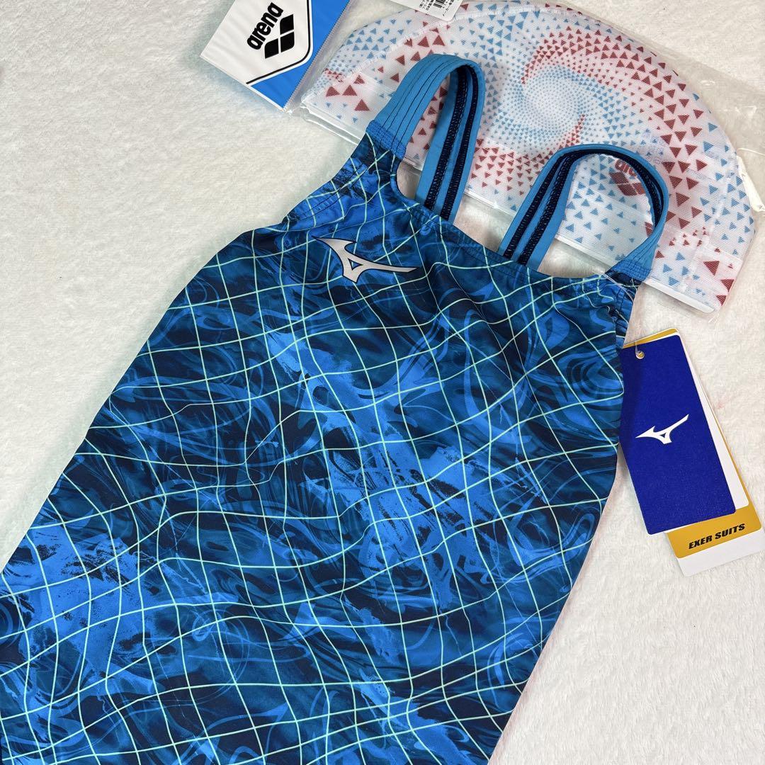 新品　レディース　ミズノ　競泳水着　Lサイズ　練習用　エクサースーツ