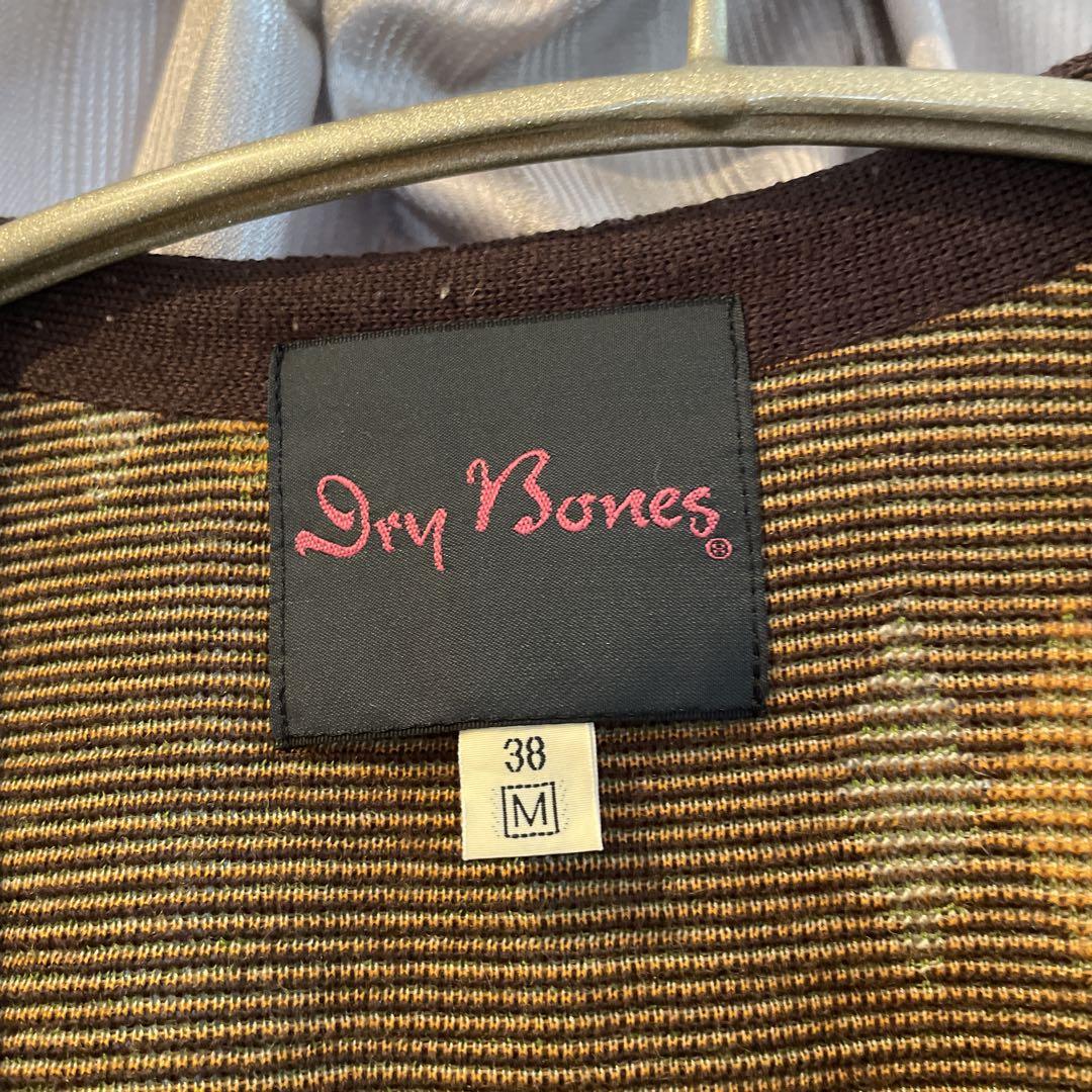 Dry Bones ダイヤモンド柄 ベスト M