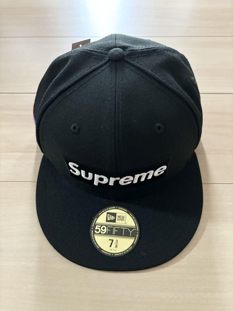 World Famous Box Logo New Era　黒3/8