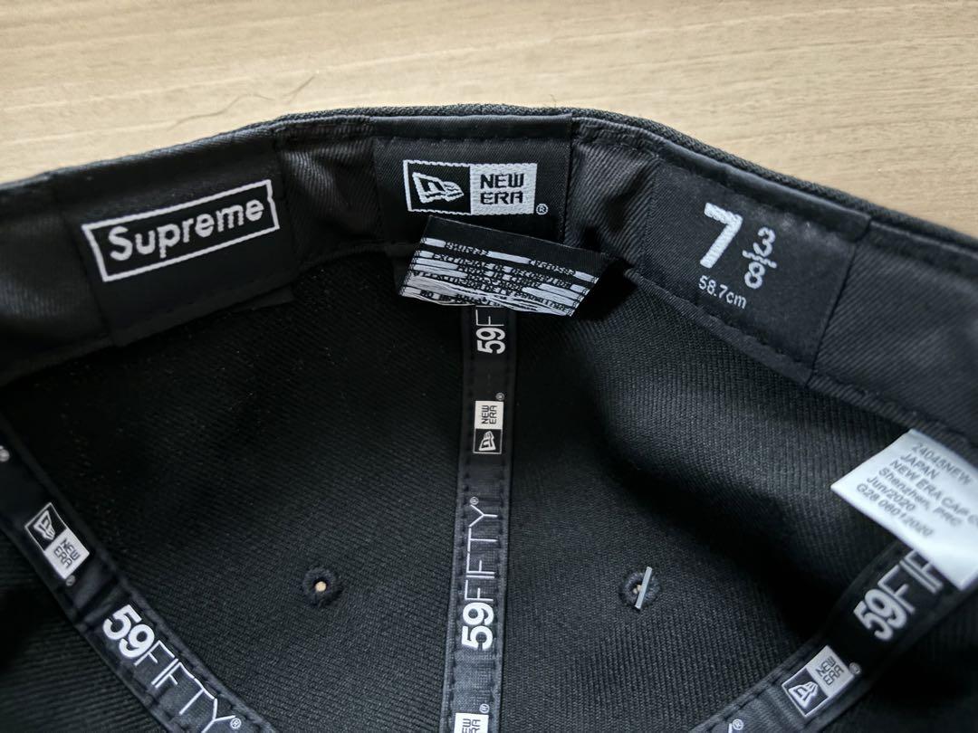 World Famous Box Logo New Era　黒3/8