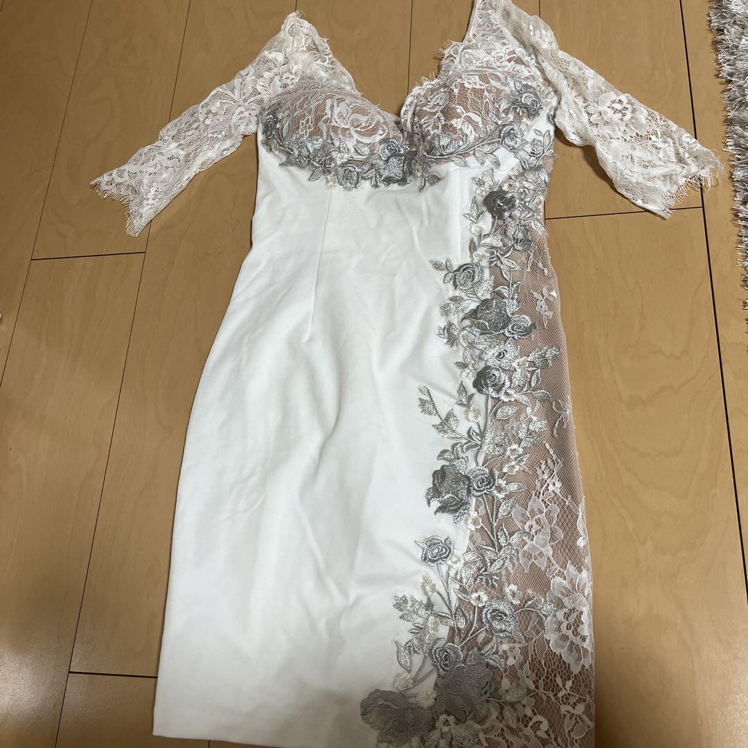 ヴィンテージ 通販ファッション - Jewelsホワイト レース刺繍