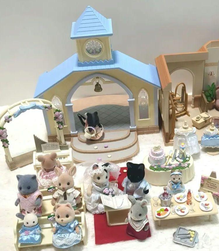 激レア・結婚式＆写真屋さんセット　シルバニア【本日のみ30000円引き】