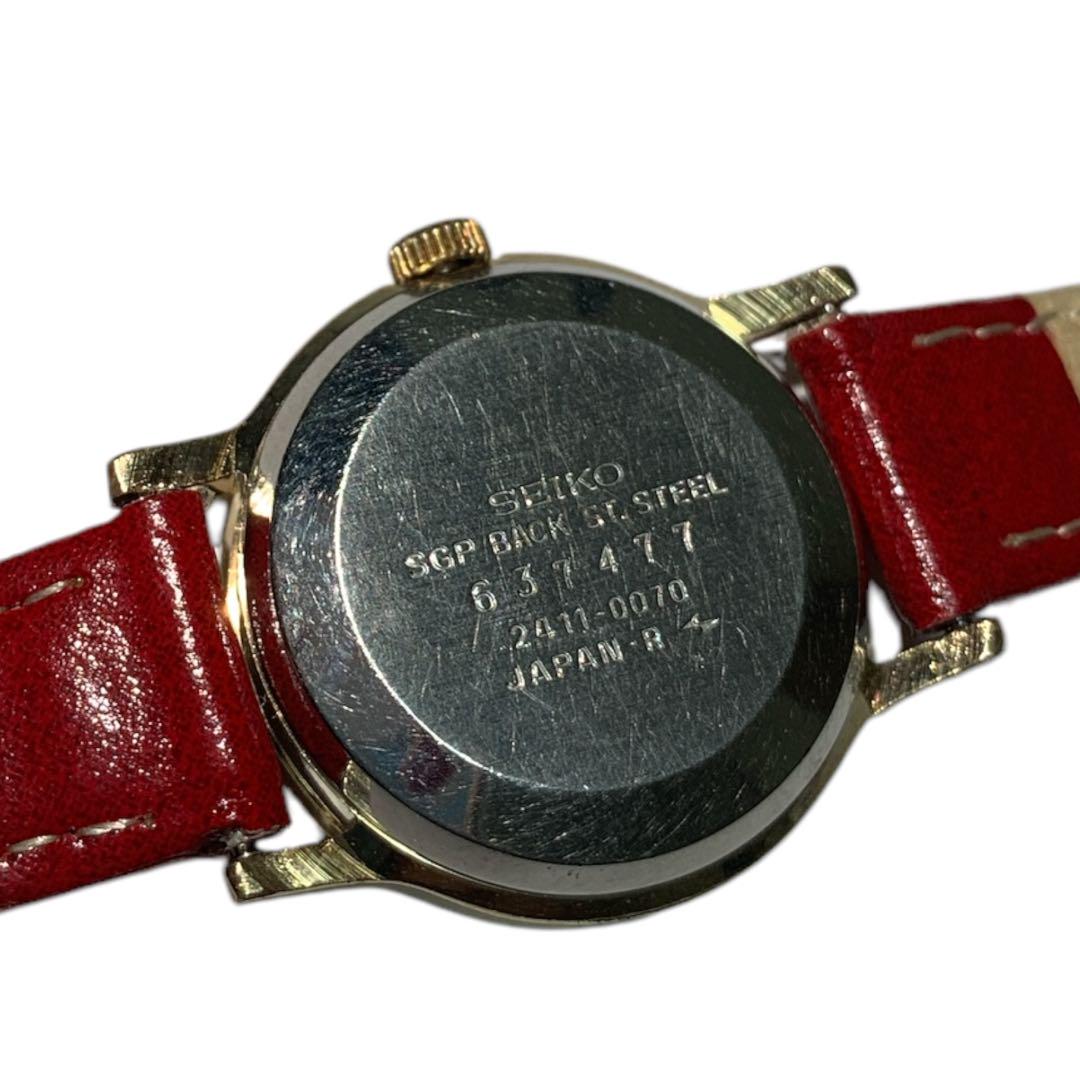 SEIKO 23石 2411-0070 レディース 自動巻き 【動作確認済み】 SEIKO 23石 2411-0070 レディース 自動巻き 【動作確認済み】