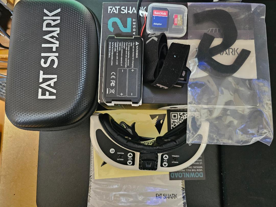 FPVゴーグル　FATSHARK HDO2 rapidFIRE アンテナセット