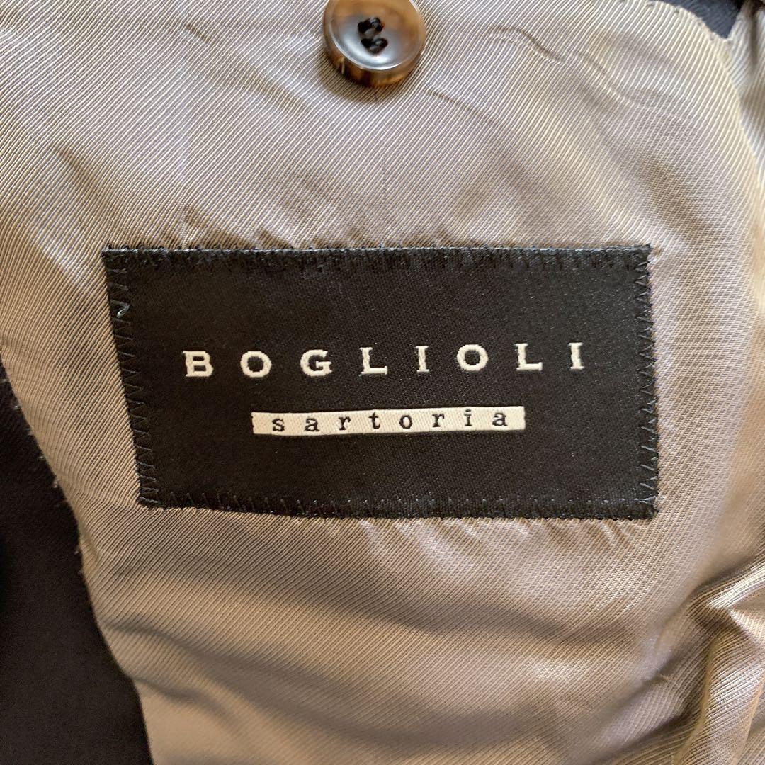 【美品】BOGLIOLI ボリオリ セットアップスーツ　ネイビー　44
