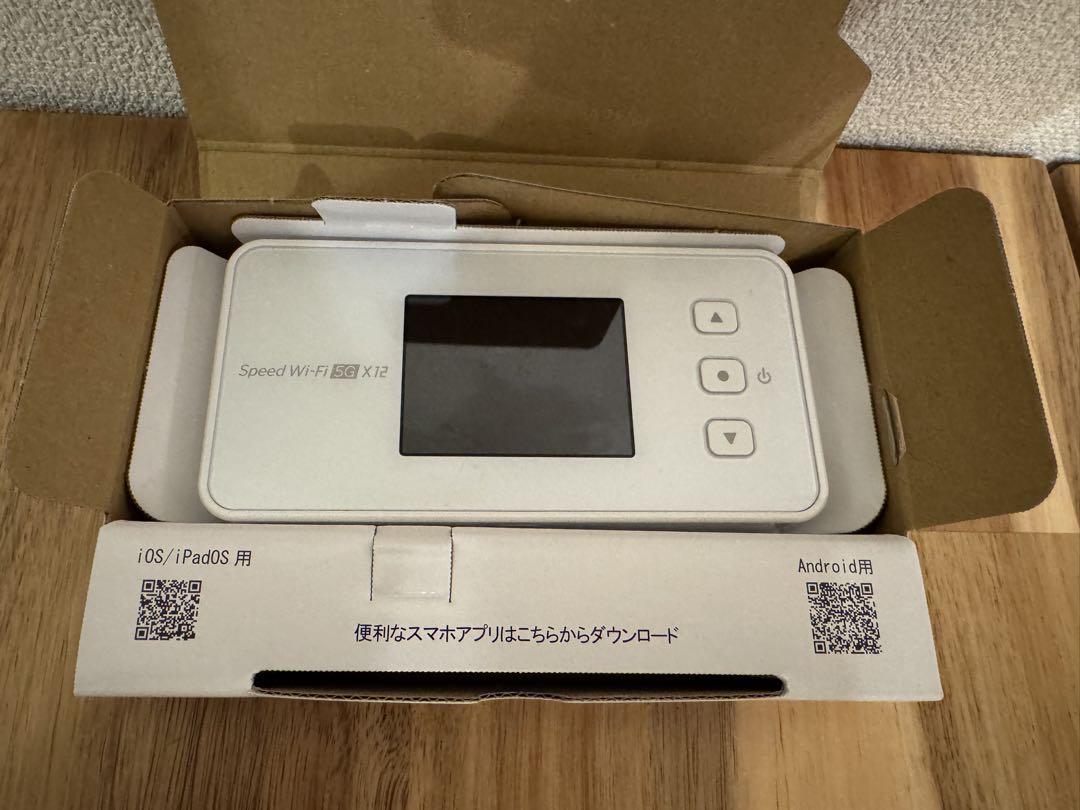 NEC Speed Wi-Fi 5G X12 SIMフリー 7148