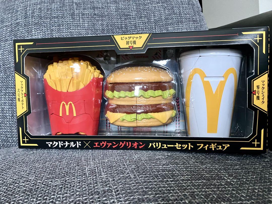 〚送料無料〛マクドナルド エヴァンゲリオン バリューセットフィギュア
