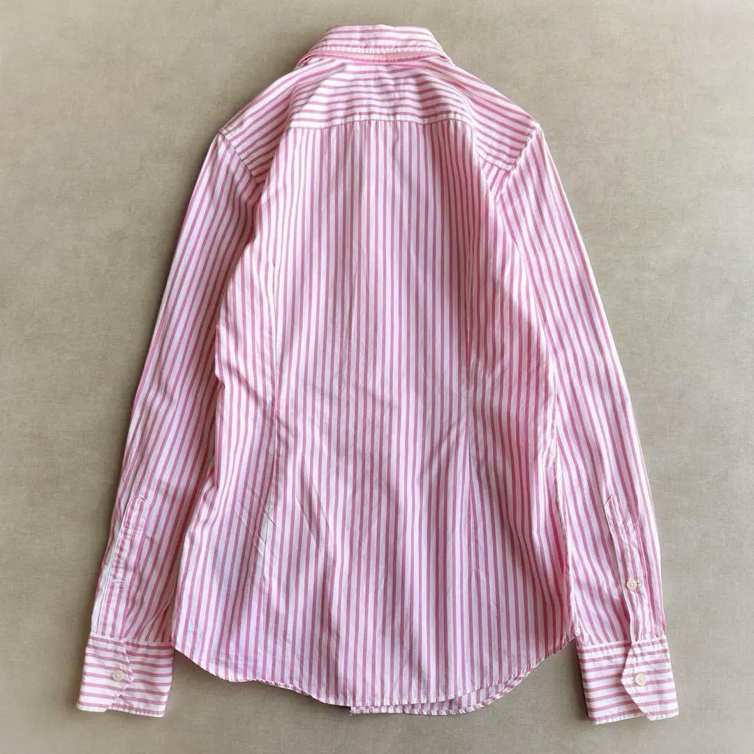 美品▲POLO RALPHLAUREN ポロラルフローレン/ストライプシャツ