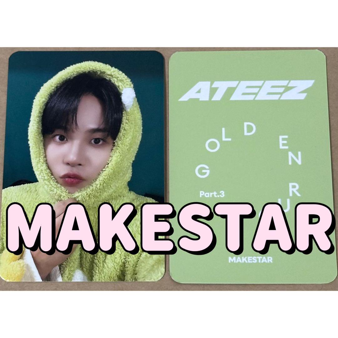 ATEEZ アチズ ジョンホ makestar 当選者 限定 トレカ Amazon.co.jp: ATEEZ Makestarジョンホ 当選者限定トレカ 特典