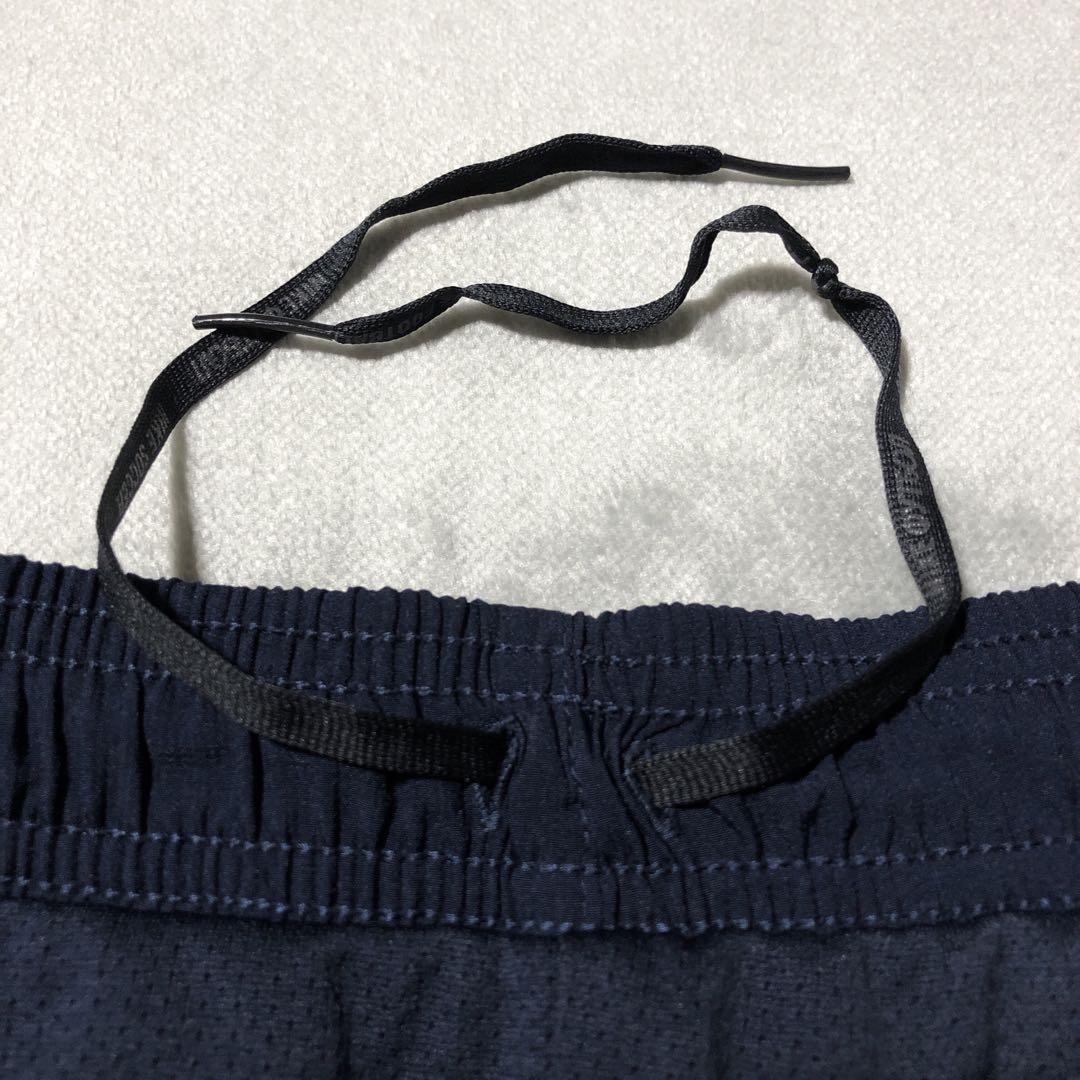 ナイキ　アーセナル　プレミアリーグ　刺繍ロゴ　ナイロンパンツ　ネイビー　M　古着