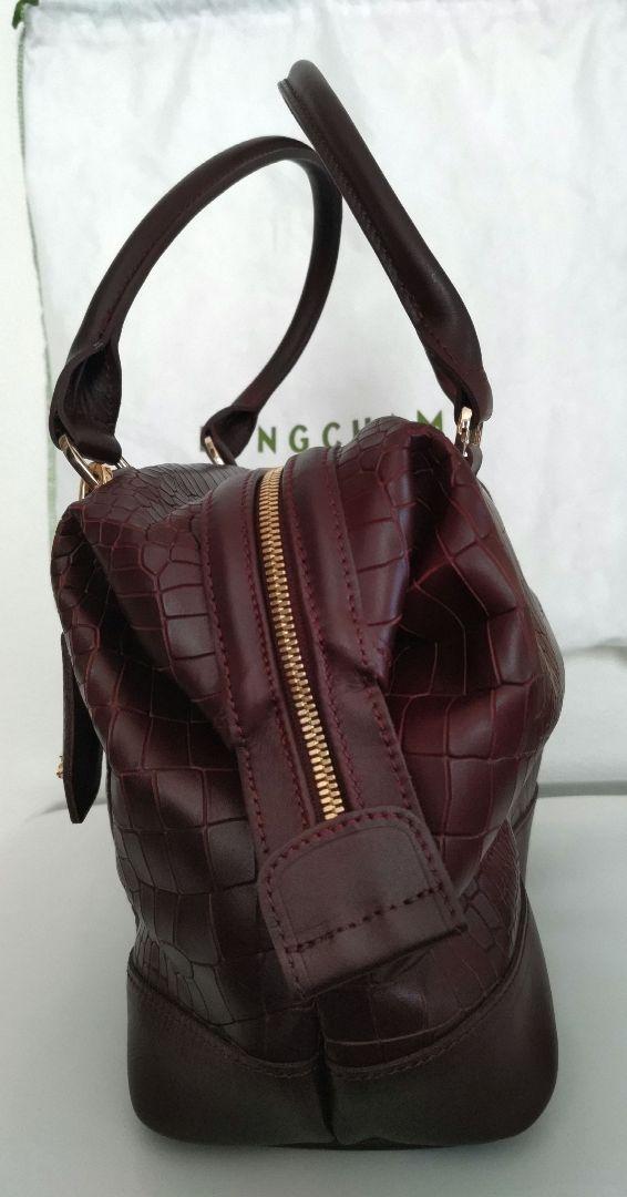 【新品・未使用】Longchamp(ロンシャン)　レザー ハンドバッグ