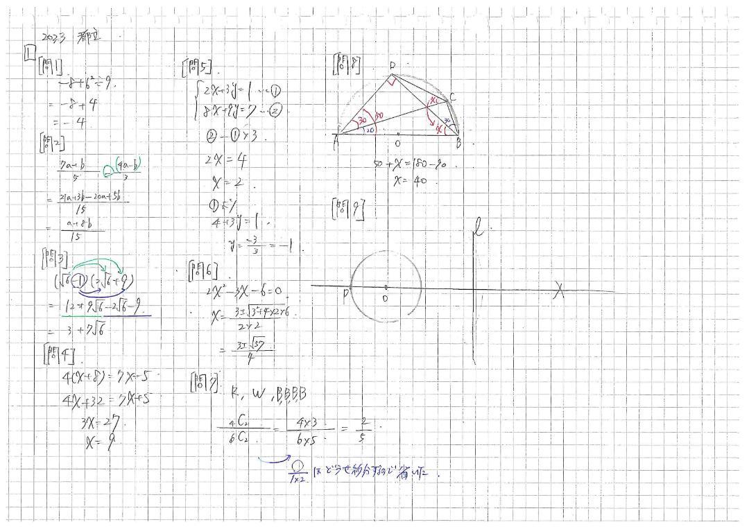 塾講師オリジナル数学解説 全問動画付 東京 公立高校入試 2016