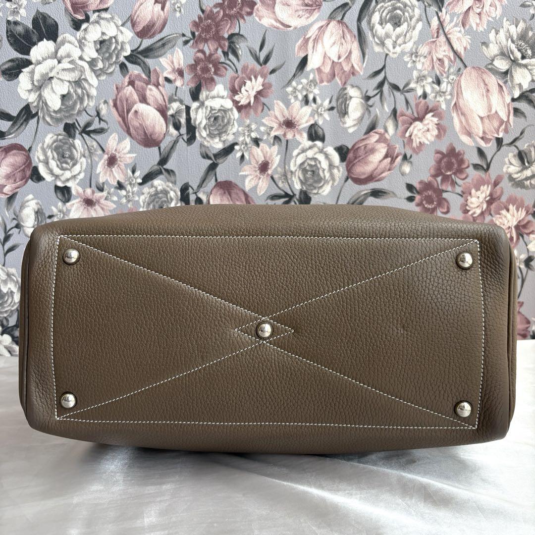ゆきちゃん様専用 HERMES エルメス ヴィクトリア35 エトゥープ
