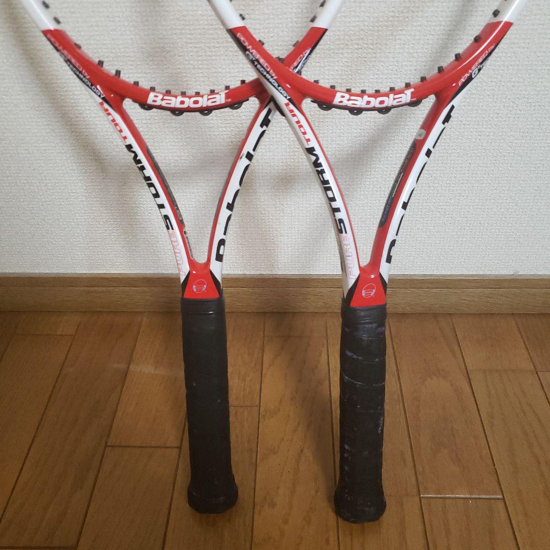 バボラピュアストーム3本セット 3本セット バボラ ピュアストーム ツアーBabolat pure storm テニス