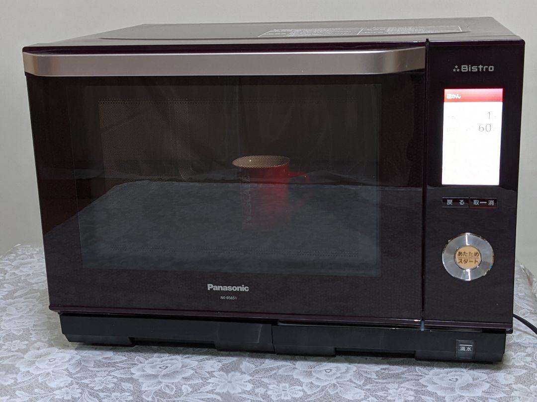 Panasonicコンパクト本格高温スチームオーブンレンジ　Bistro