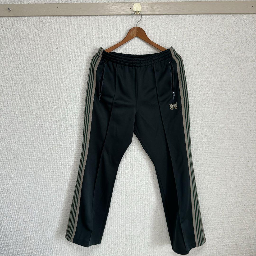 最終値下げ】NEEDLES BOOT-CUT TRACK PANT グリーン 最終値下げ】NEEDLES BOOT-CUT TRACK PANT グリーン