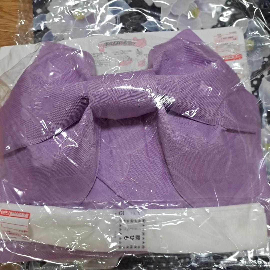 浴衣・帯セット 花柄　未使用