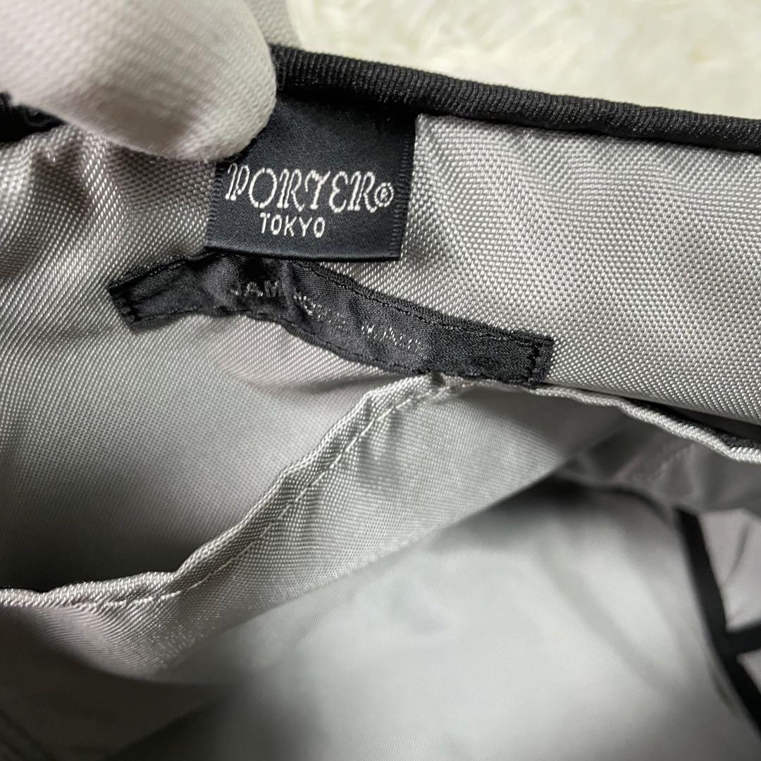 美品 PORTER ポーター ジャムホームメイド メッセンジャーバッグ ブラック