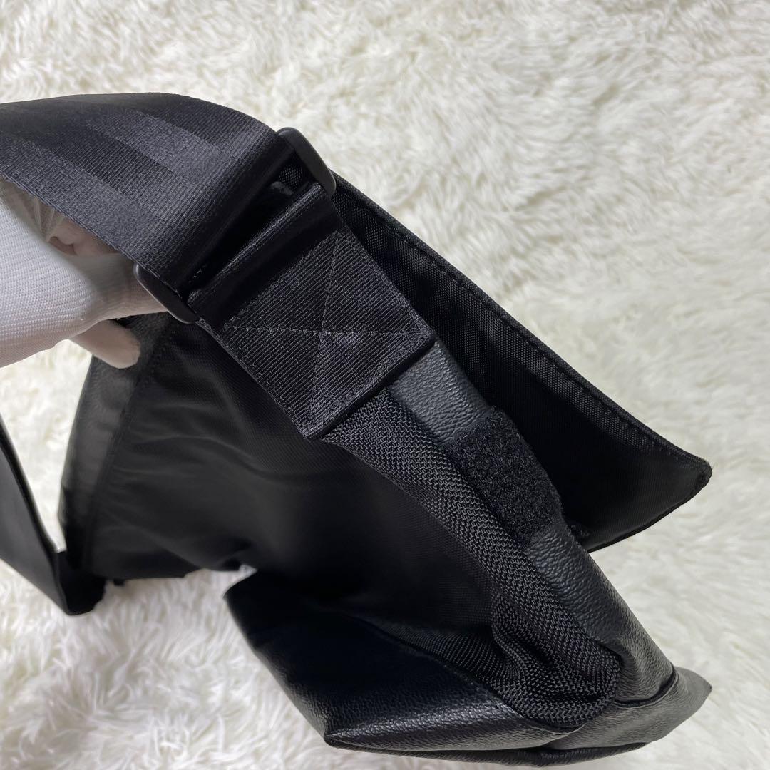 美品 PORTER ポーター ジャムホームメイド メッセンジャーバッグ ブラック