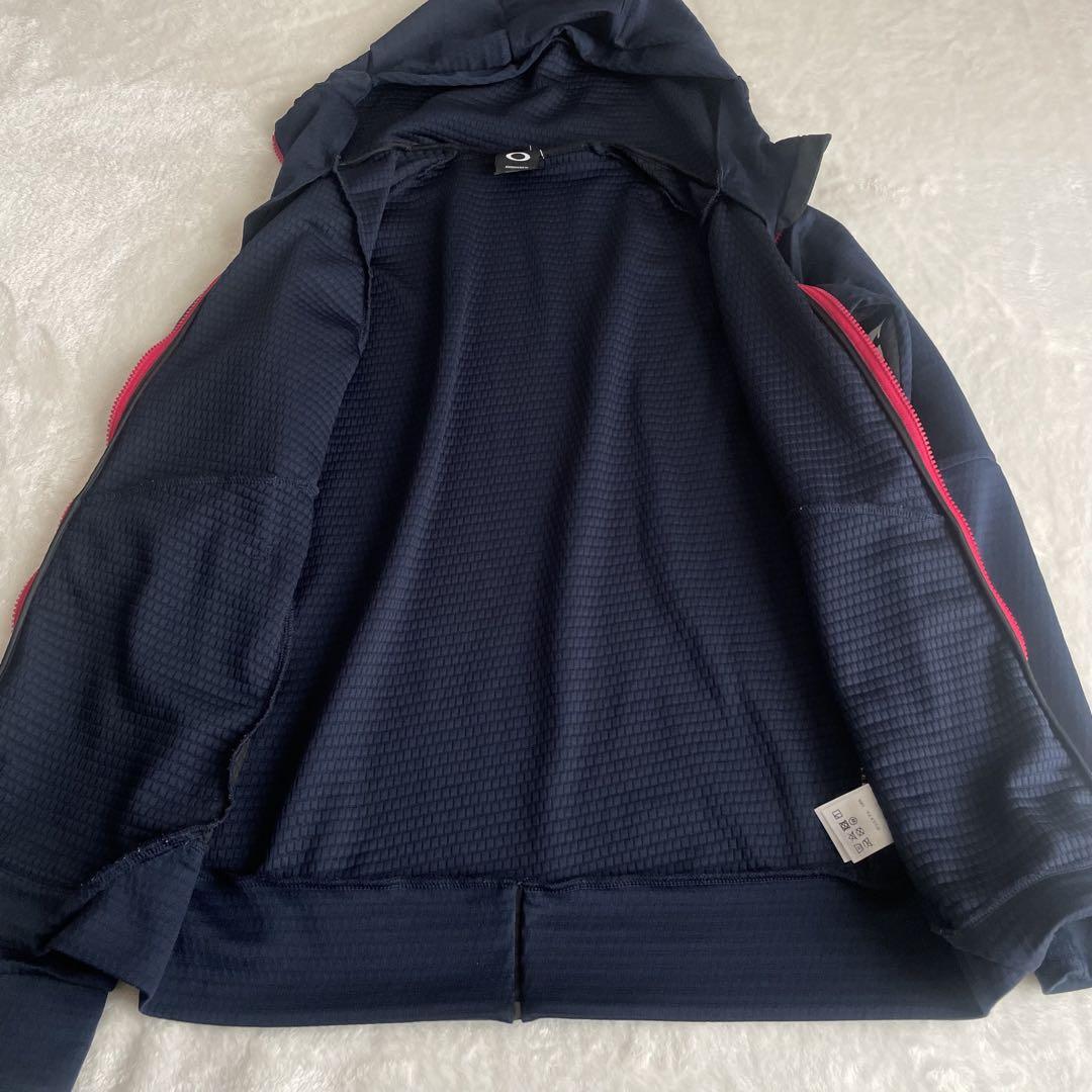 美品★オークリー★ジャージ★上下セット★ネイビー★M