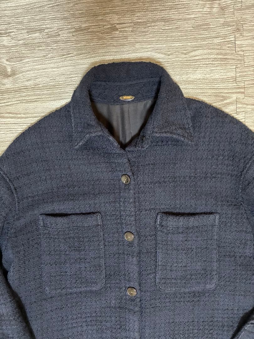 Deuxieme Classeツイードシャツジャケット Deuxieme Classeツイードシャツジャケット
