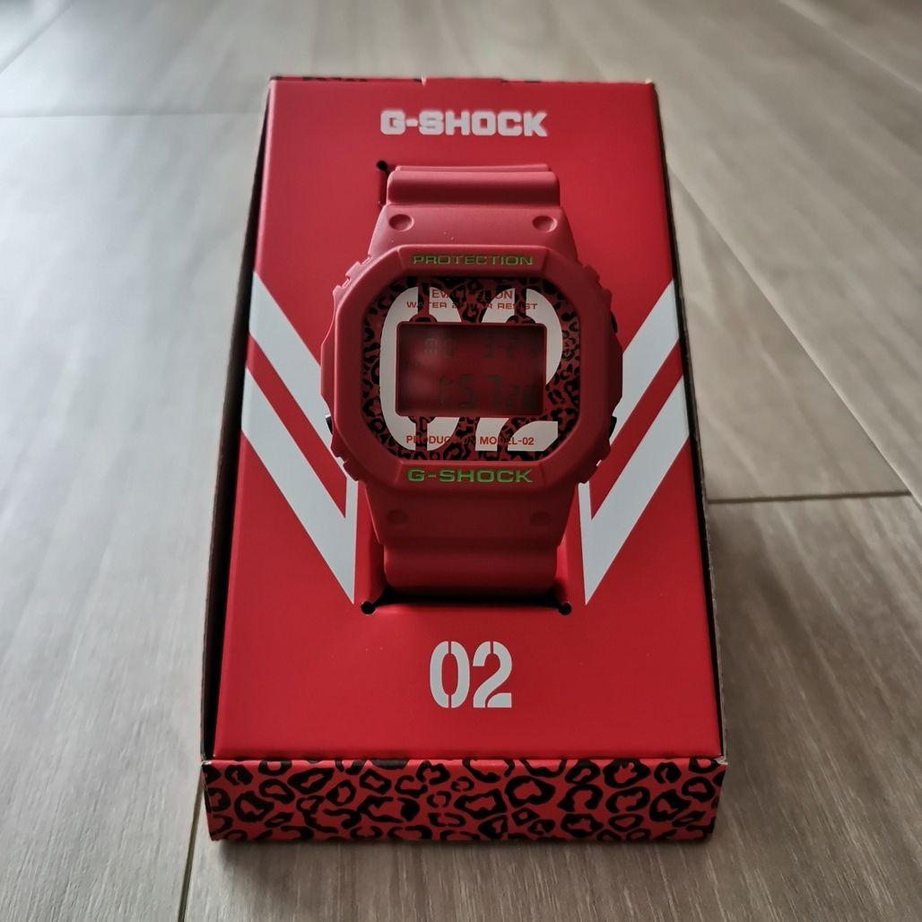 低価新作 新品未使用 エヴァンゲリオン EVA-02 5zkRM-m96309137495 CASIO G-SHOCK 在庫超激安