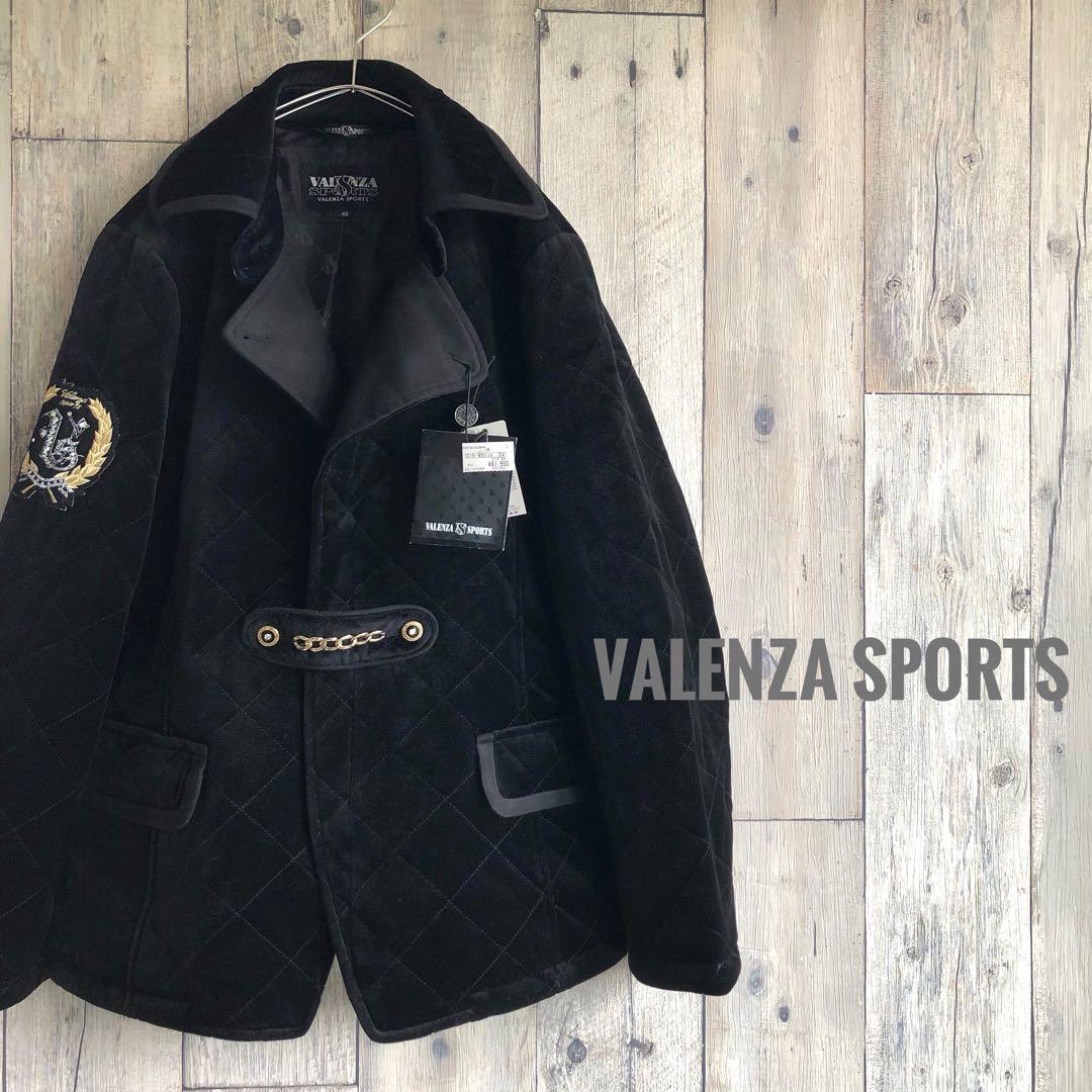 VALENZA SPORTS バレンザスポーツ キルティングジャケット 黒L Valenza Sports