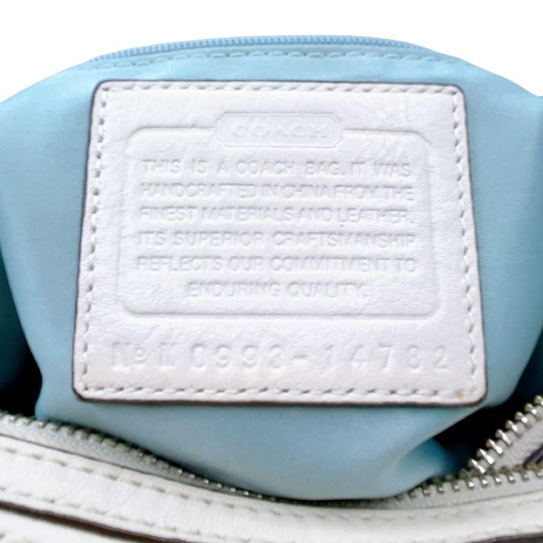 COACH】コーチバッグレザーサッチェル 牛革レザー 14782