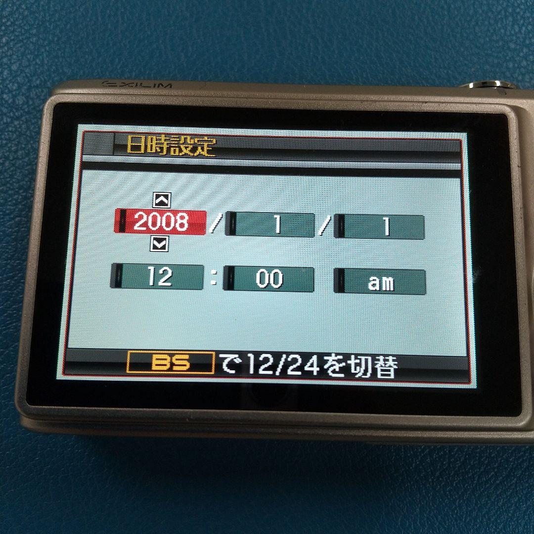 CASIO EXILIM EX-Z100デジタルカメラ 充電器とケーブルが欠品