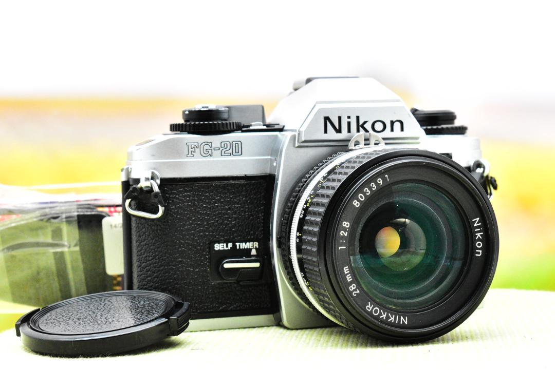 整備済完動品】ニコン Nikon FG-20 + 28mm F2.8 Ai-S - メルカリ