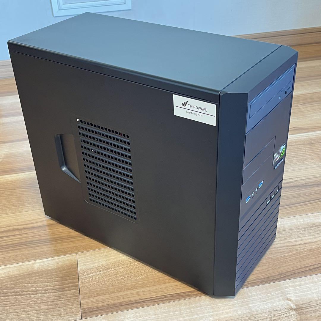 THIRDWAVE ゲーミングデスクトップPC ブラック