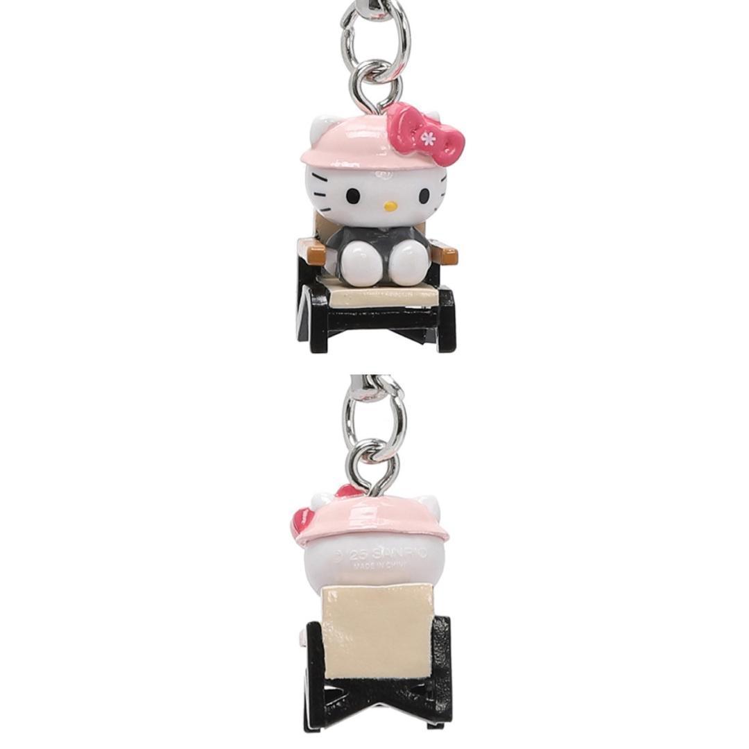 韓国限定 スノーピーク × ハローキティ 携帯ストラップ キーホルダー 3点