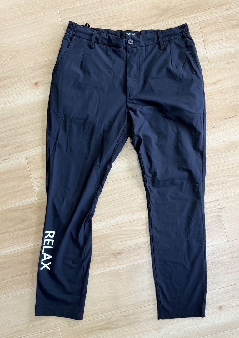 やす／中古 1piu1uguale3 RELAX パンツ XL 黒