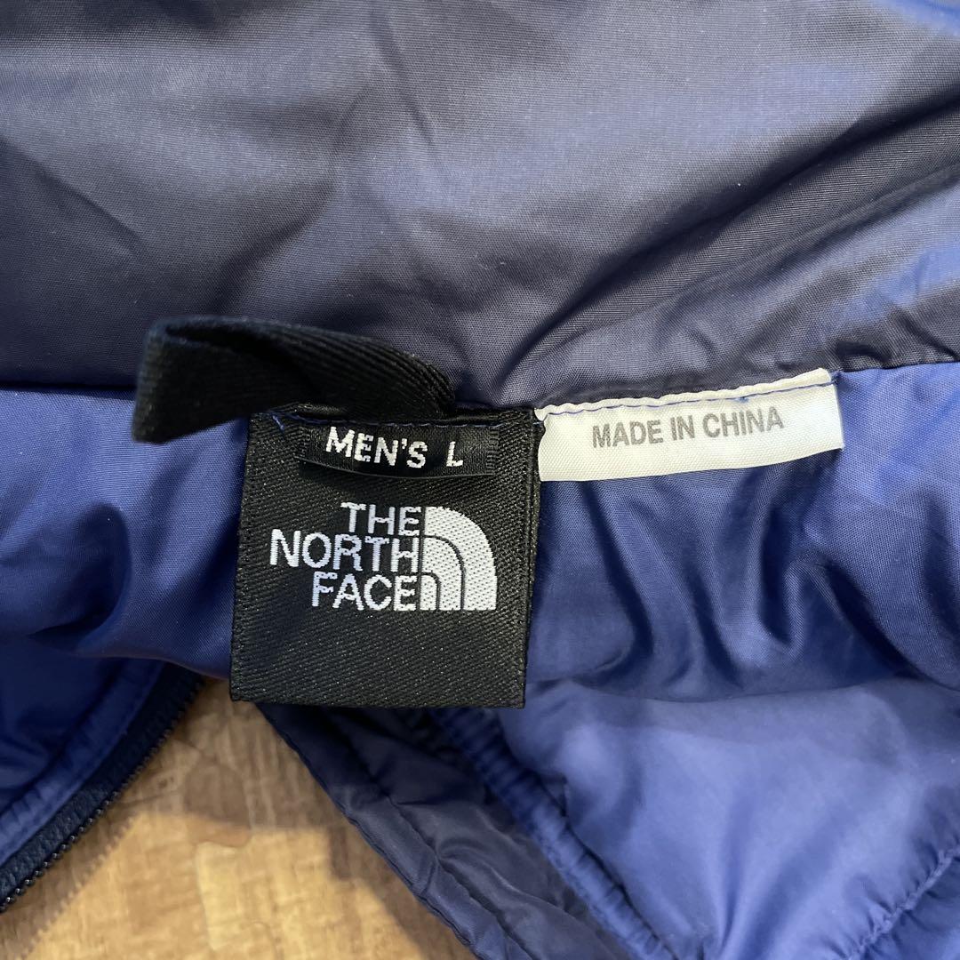 NORTH FACE ノースフェイス 中綿ダウン ナイロンベスト Lサイズ 軽量