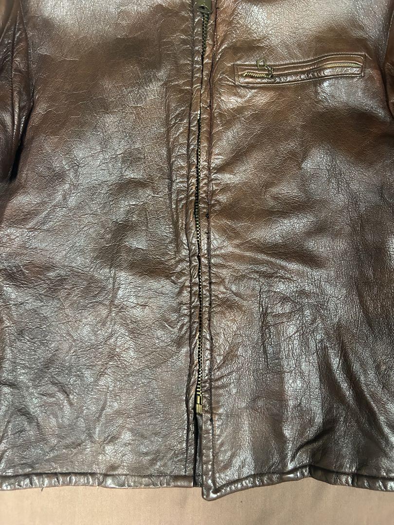 最終値引 70s ライダース 革ジャン レザー IDEAL SCOVILL