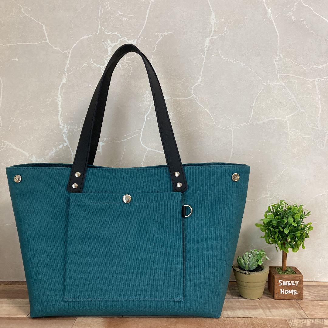 トートバッグM（改）　【倉敷帆布×本革】 6,715円