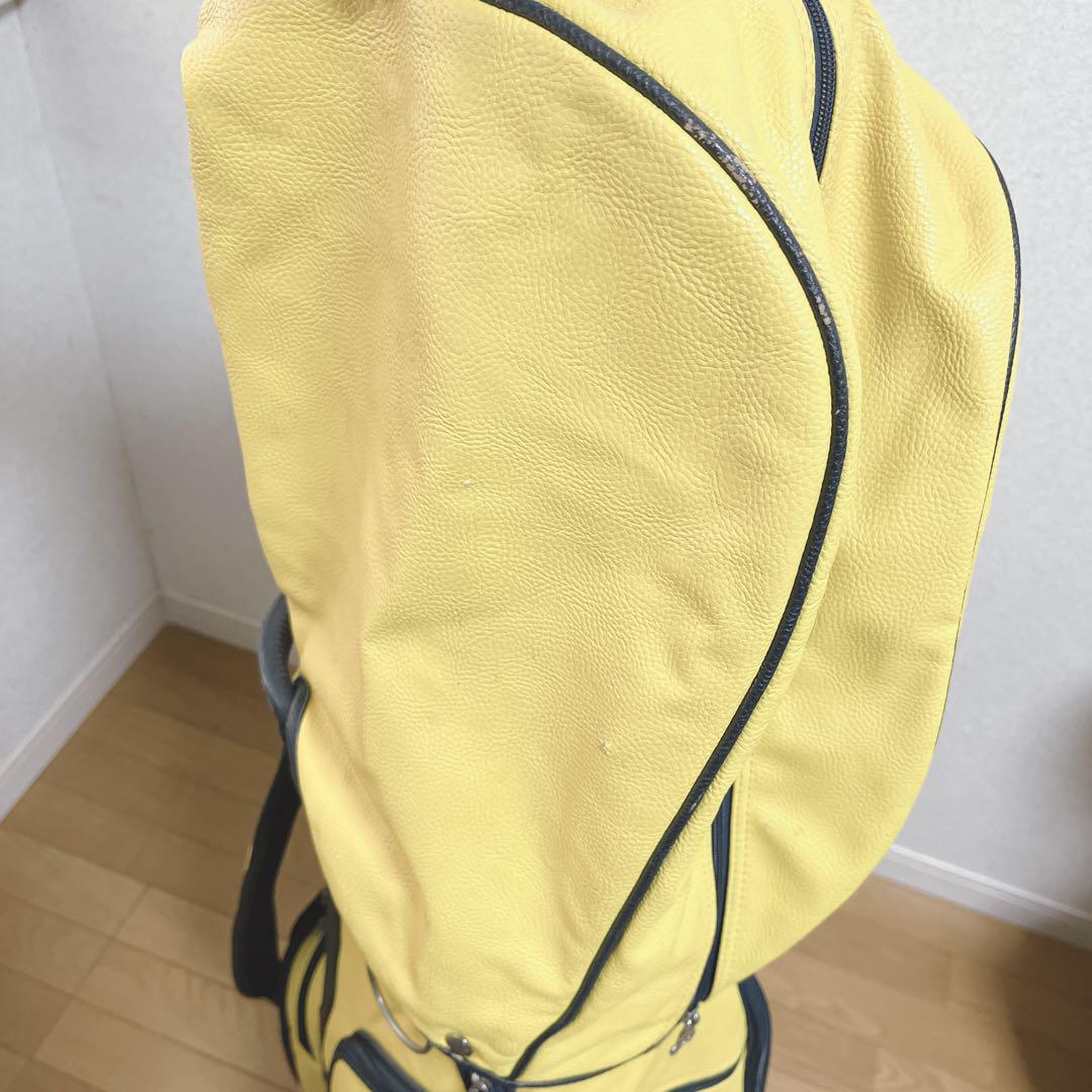 K110 Psycho Bunny サイコバニー キャディバッグ イエロー
